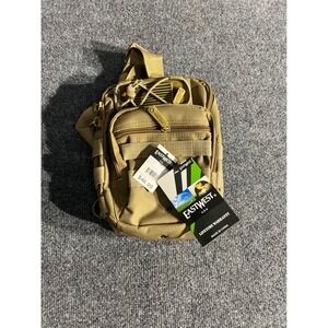 Eastwest USA Tactical Sling Bag Tan Coyote Brown MOLLE Shoulder Pack New